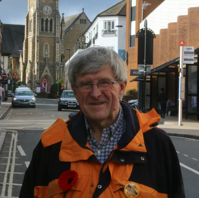 Alan Hilliar on Victoria Road, Aldershot