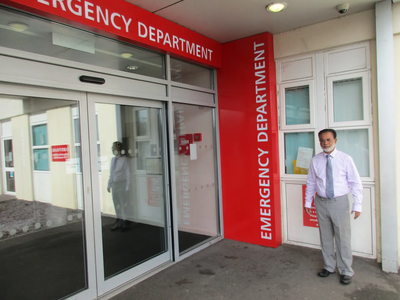 Local campaigner Abul Chowdhury is calling for real action to protect local NHS services, including at Frimley Park Hospital.